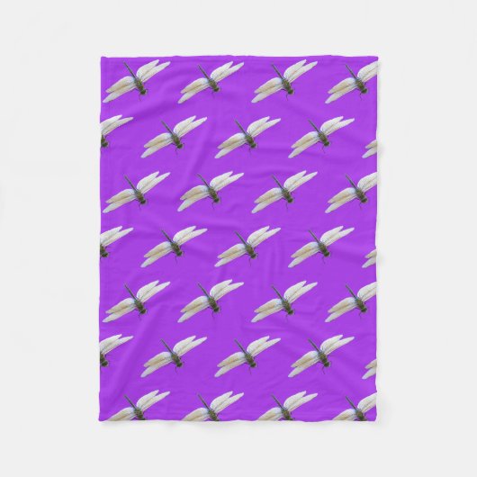 Couverture Polaire libellule (Devant)