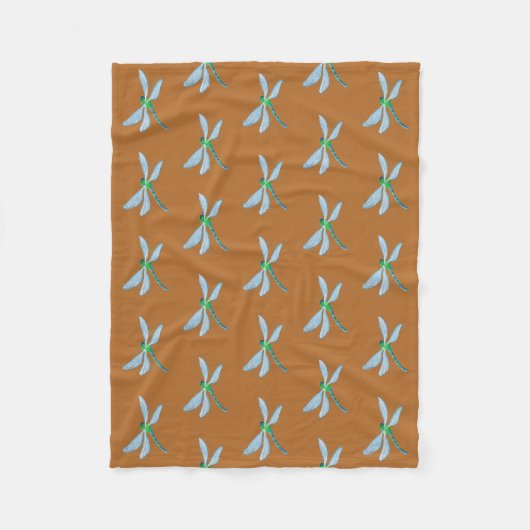 Couverture Polaire libellule (Devant)