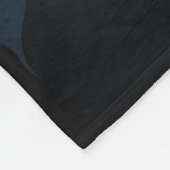 Couverture Polaire libellule rouge brillante (Coin)