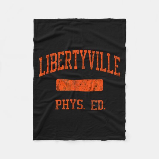 Couverture Polaire Libertyville High School Hs Libertyville Il Phys E (Devant)