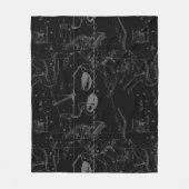 Couverture Polaire Libra Constellation Map Hevelius 1690 sept oct. (Devant)