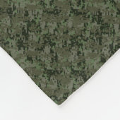 Couverture Polaire Libra Zodiac Connexion verte olive camo numérique (Coin)