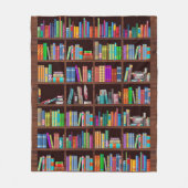 Couverture Polaire Librairie Lecteur Bookaholic Books Lover Bookworm (Devant)