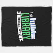 Couverture Polaire Librairie Livres Cadeau (Devant (Horizontal))