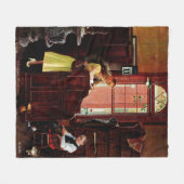 Couverture Polaire Licence de mariage par Norman Rockwell (Devant (Horizontal))