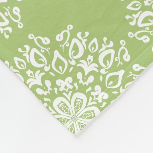 Couverture Polaire Lichen Mandala (Coin)