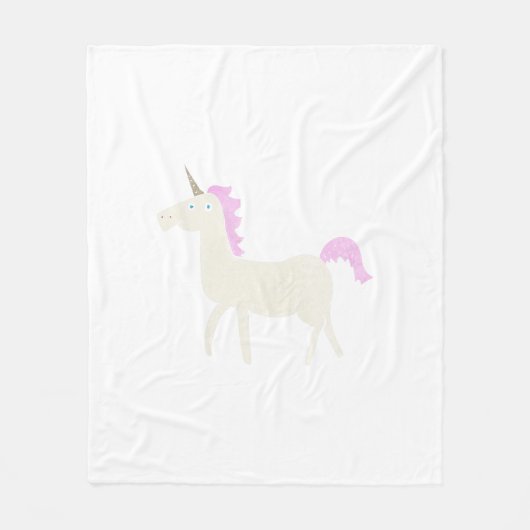 Couverture Polaire licorne (Devant)