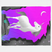 Couverture Polaire Licorne (Devant (Horizontal))
