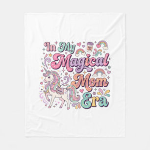 Couverture Polaire Licorne Dans Mon Ère De Maman Magique Kawaii POD A