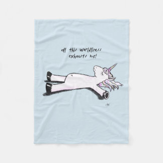 Couverture Polaire Licorne épuisée
