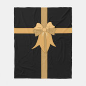 Couverture Polaire Lié avec Gold Reversible (Devant)