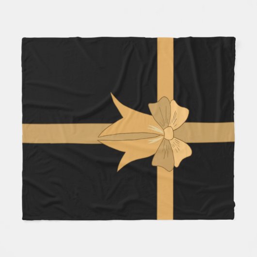 Couverture Polaire Lié avec Gold Reversible (Devant (Horizontal))