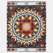 Couverture Polaire Lieux sacrés rouges (Devant)