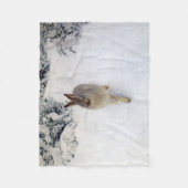 Couverture Polaire Lièvre d'hiver (lapin), Bruno Liljefors (Devant)