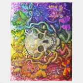 Couverture Polaire Life Death Rainbow Magic Fleece Blanket (Devant)