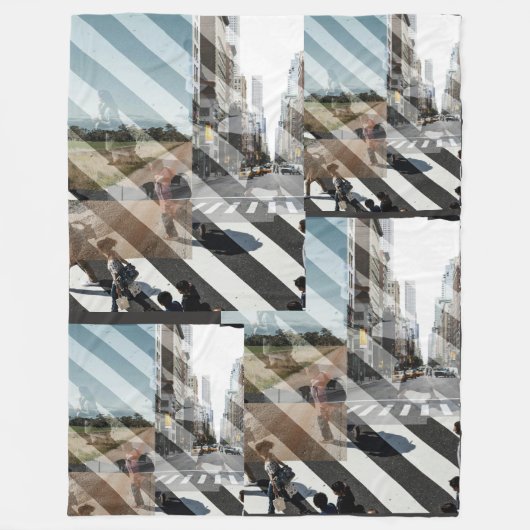 Couverture Polaire LIfe in motion (Devant)