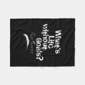 Couverture Polaire Life Without Goals (Football) (Devant (Horizontal))