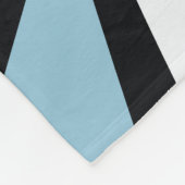 Couverture Polaire Light Blue Cute Penguin Nursery Personalized (Coin)