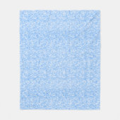 Couverture Polaire Light Blue Faux Glitter & Sparkles (Devant)