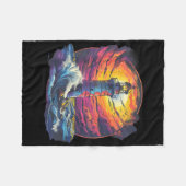 Couverture Polaire Lighthouse Sailing Sea Beach Boating Seaside House (Devant (Horizontal))