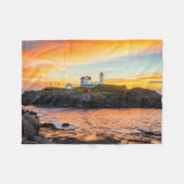 Couverture Polaire Lighthouses | Nubble Lighthouse Maine (Devant (Horizontal))