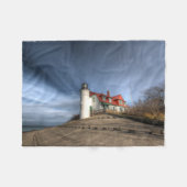 Couverture Polaire Lighthouses | Point Betsie Lac Michigan (Devant (Horizontal))