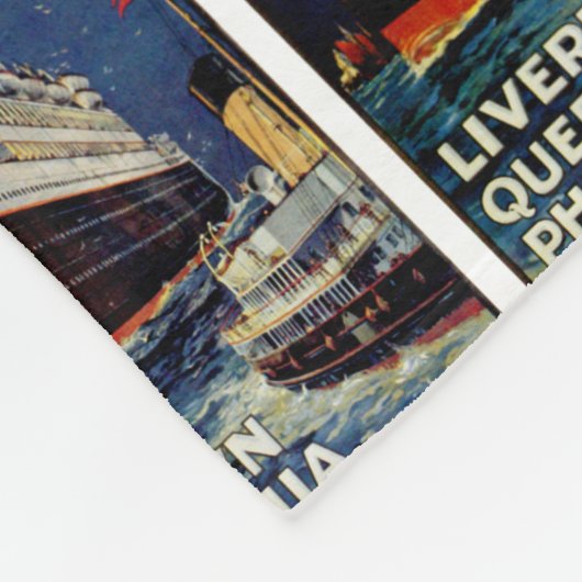 Couverture Polaire Ligne blanche d'étoile (Coin)