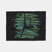 Couverture Polaire Ligne danseur (v2) (Devant (Horizontal))