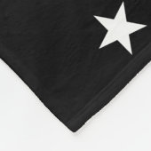 Couverture Polaire Ligne rouge mince monogramme de sapeur-pompier (Coin)