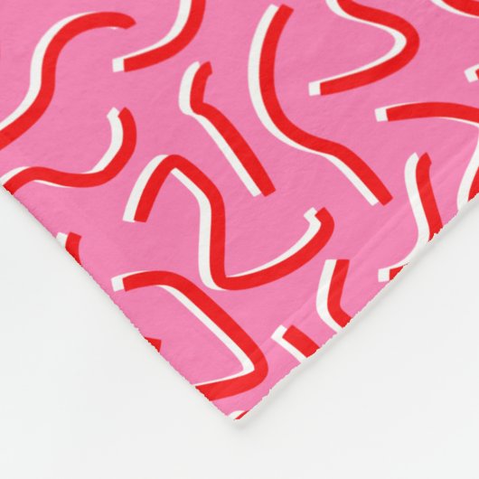 Couverture Polaire Lignes (Coin)