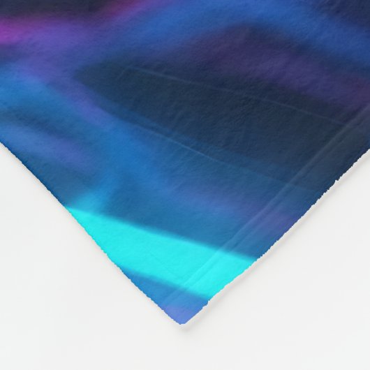 Couverture Polaire Lignes de néon (Coin)