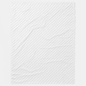 Couverture Polaire Lignes minces diagonales (Devant)