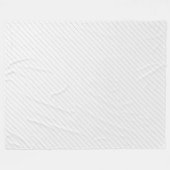 Couverture Polaire Lignes minces diagonales (Devant (Horizontal))