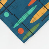 Couverture Polaire Lignes rétro (Coin)