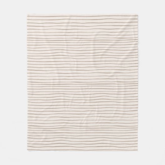 Couverture Polaire Lignes Whisper (Devant)
