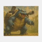 Couverture Polaire likeblastoise (Devant (Horizontal))