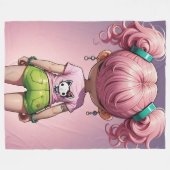 Couverture Polaire Lil Tyke Chibi (Devant (Horizontal))