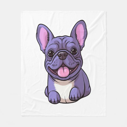 Couverture Polaire Lilac (Devant)