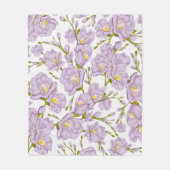 Couverture Polaire Lilac Freesia (Devant)