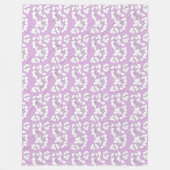 Couverture Polaire Lilac Ginkgo Biloba Blanche polaire (Devant)