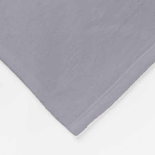 Couverture Polaire Lilac Grey (Coin)