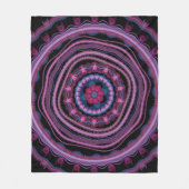 Couverture Polaire Lilac Mandala (Devant)