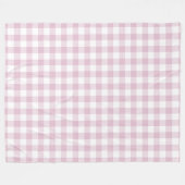 Couverture Polaire Lilac Purple En vichy Motif (Devant (Horizontal))