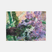 Couverture Polaire Lilacs dans une fenêtre, Mary Cassatt (Devant (Horizontal))