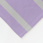 Couverture Polaire Lilas (Coin)