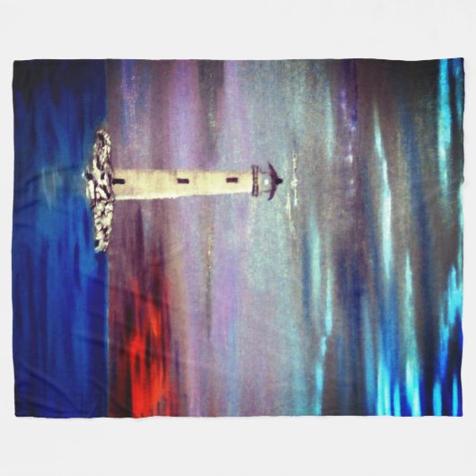 Couverture Polaire L'île Lighthouse (Devant (Horizontal))