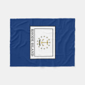 Couverture Polaire L'île Rhode (Devant (Horizontal))