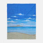 Couverture Polaire L'île tropicale (Devant)