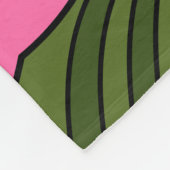 Couverture Polaire Lilies péruviennes (Coin)