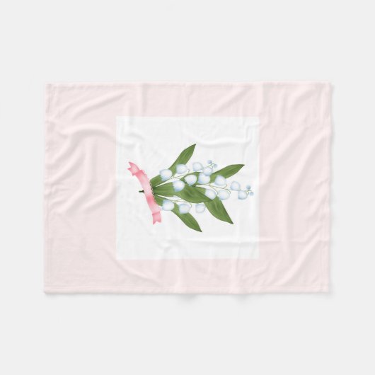 Couverture Polaire Lily of the valley (Devant (Horizontal))